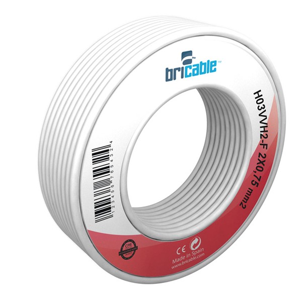 Cable el&eacute;ctrico manguera plana BRICABLE