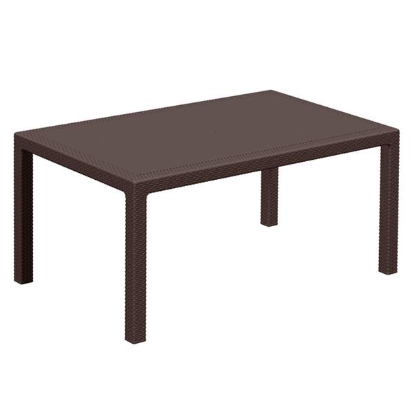 Conjunto jard&iacute;n imitaci&oacute;n rat&aacute;n.