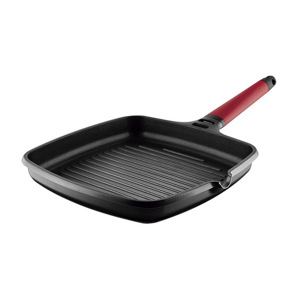 Grill 22x22 cm. mango desmontable. Induccion. Castey