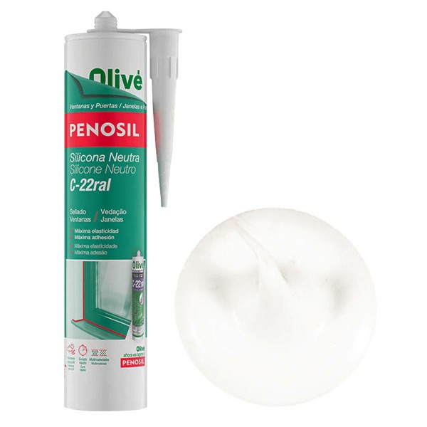 SILICONA NEUTRA C-22 BLANCO ES-PT 300ml