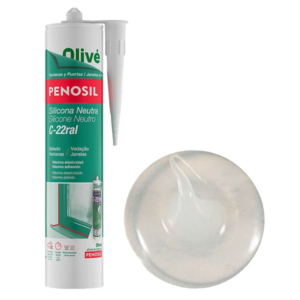 SILICONA NEUTRA C-22 TRANS ES-PT 300ML