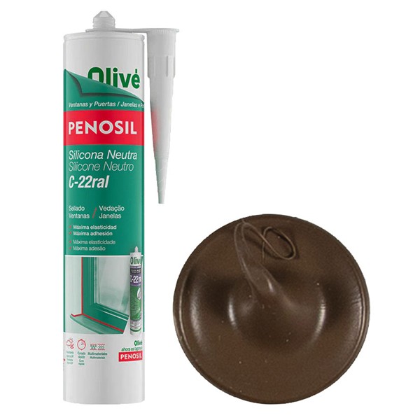 SILICONA NEUTRA C-22c RAL8014 ES-PT300ML