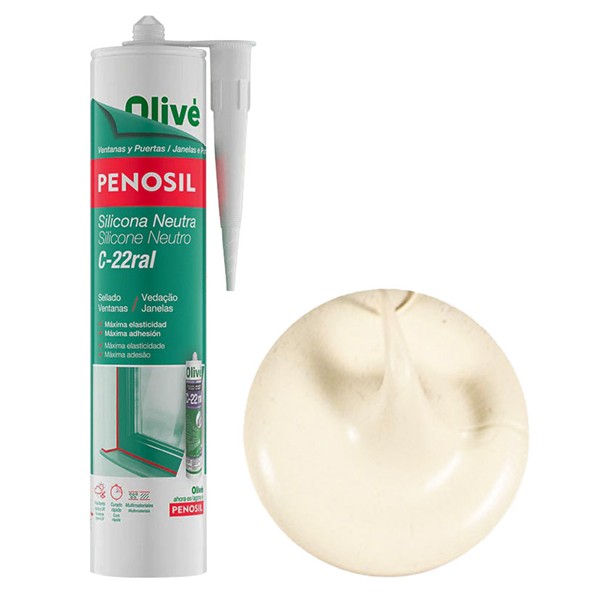 SILICONA NEUTRA C-22 MARFIL R1015 300ML