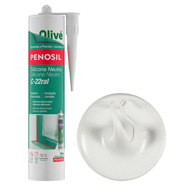 SILICONA NEUTRA C-22 GRIS L. R7035 300ML