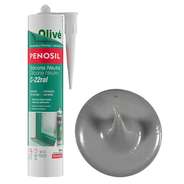 SILICONA NEUTRA C-22 GRIS C  R7037 300ML