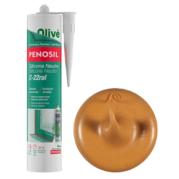 SILICONA NEUTRA C-22 RAL CEREZO 300ML