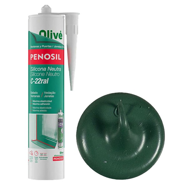 SILICONA NEUTRA C-22 VERDE M R6005 300ML