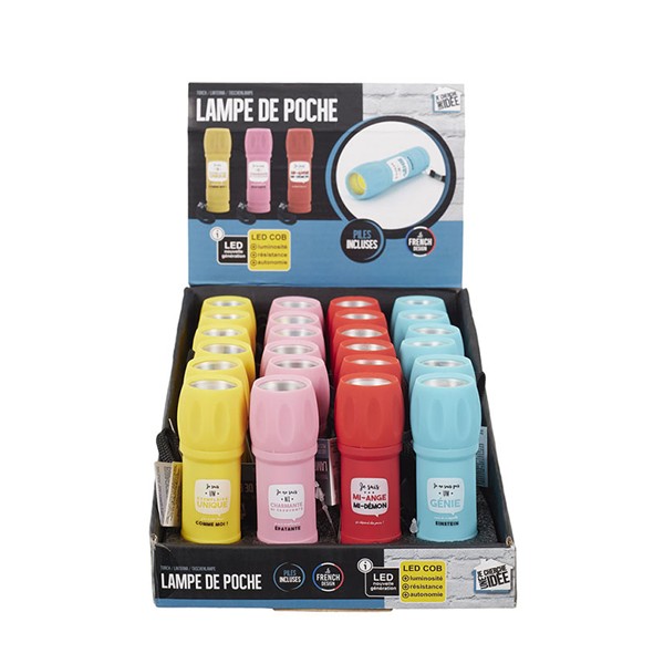 DISPLAY 24UN LINTERNA LED VARIOS COLORES