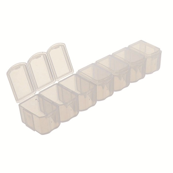 CAJA PASTILLAS DESMONTABLE 7 DIAS BLANCO