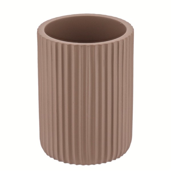 VASO ESTRIADO POLIRESINA CAPUCINO