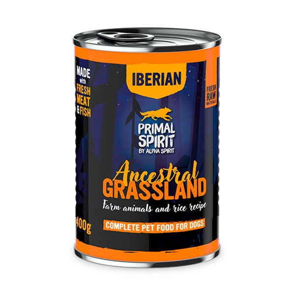 COMIDA HUM. PERRO ALPHASPIRIT CERDO 400G