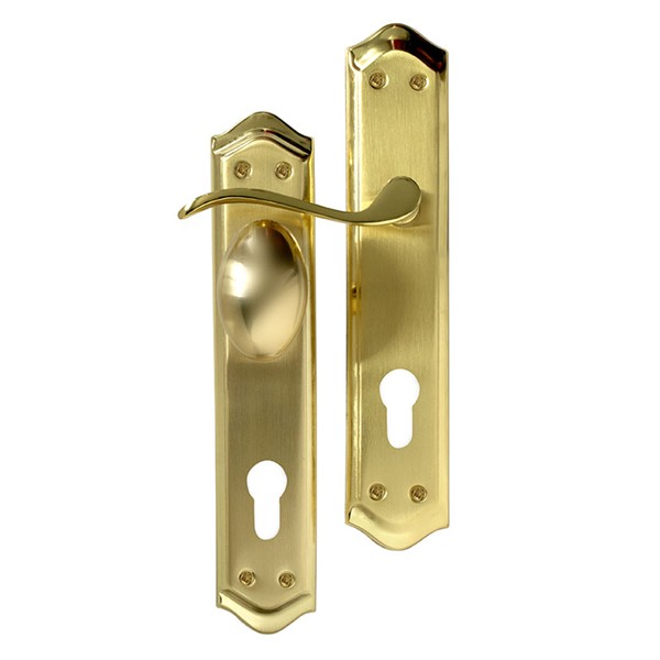 MANILLA IZQ + POMO FIJO C/B YAL85 PULIDO