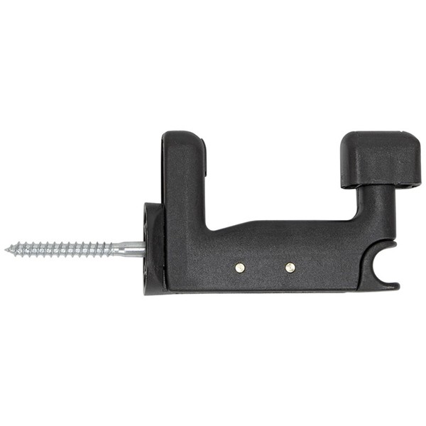 RETENEDOR  PLASTICO CORTO  NEGRO