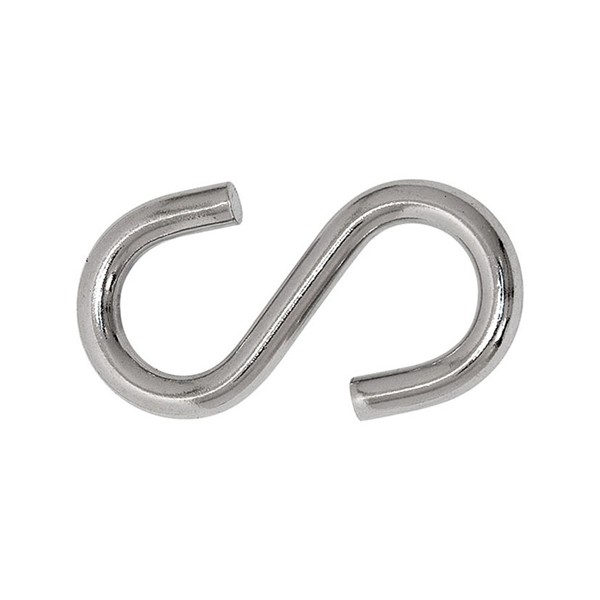 GANCHO S 6MM. INOX A316. 10 unid.