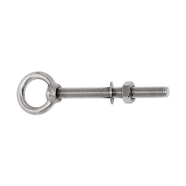 HEMBRILLA. 10X100MM.INOX A316. 10 unid.