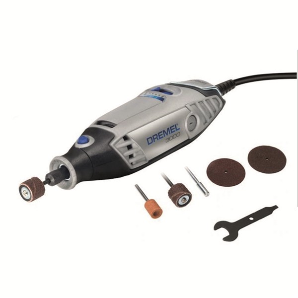 Miniherramienta DREMEL 3000 JW. 130W. 5 accesorios. 10.000-33.000 rpm.