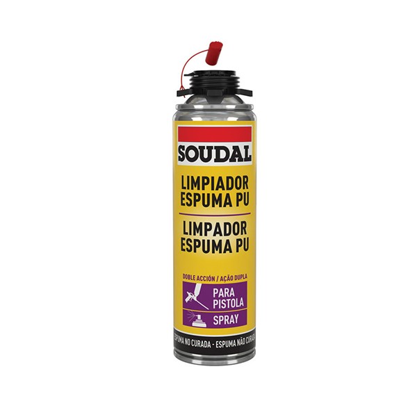 LIMPIADOR ESPUMA SOUDAL 500ML 12U