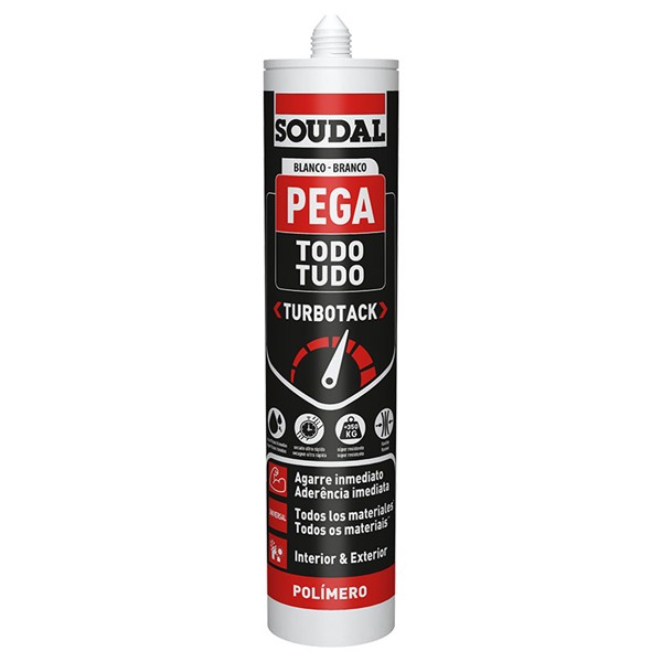 PEGATODO TURBOTACK COLOR BLANCO  290 ML