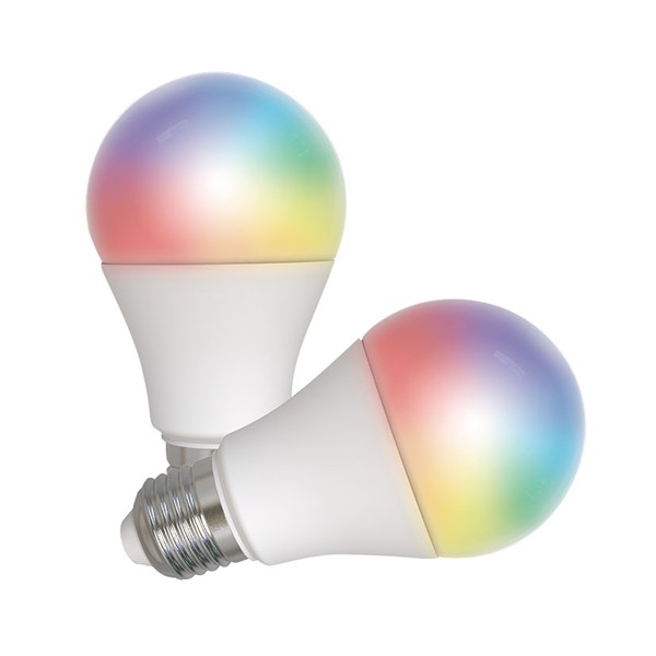 PACK 2 BOMBILLAS LED WIFI INTELIGENTES E