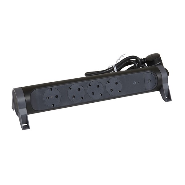 BM&Uacute;L PRE4X2P C/PROTEC SOBRECARGAS NEGRO