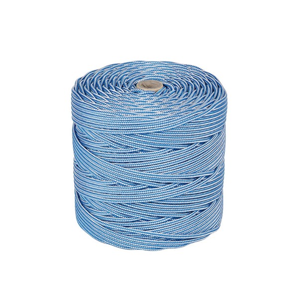 CUERDA POLIP. 4MM ALMA TEXT./200M AZ/BL