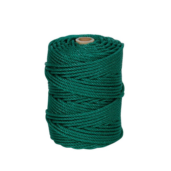 CUERDA CABLEADA POLIET PE 4C 6MM/100M VD