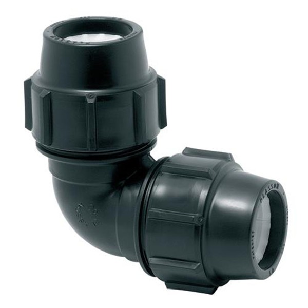 CODO 90&ordm; PE 32X32 MM PLASSON 5 UDS