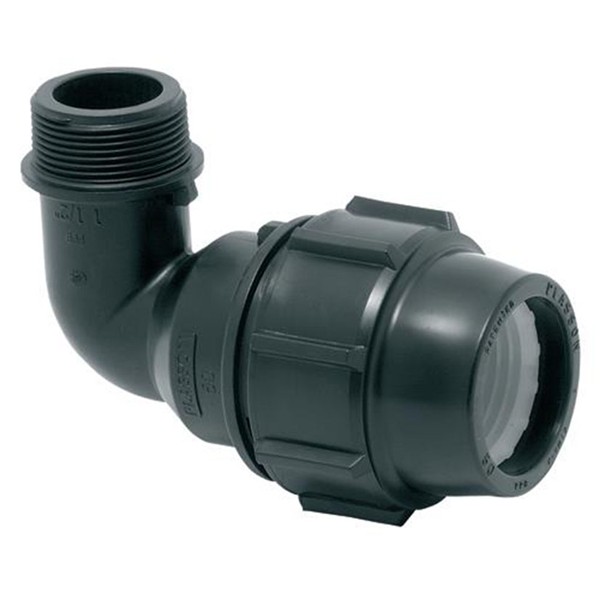 CODO MIXTO R/MACHO PE 63X2" PLASSON 1UD