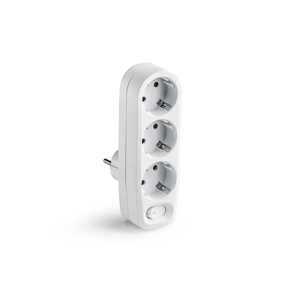 ADAPTADOR TRIPLE TT 16A 250V C/INTERR