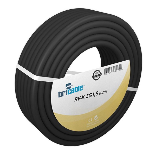 CAB.ELECT 3X1,5&Oslash; NEG. 100M.