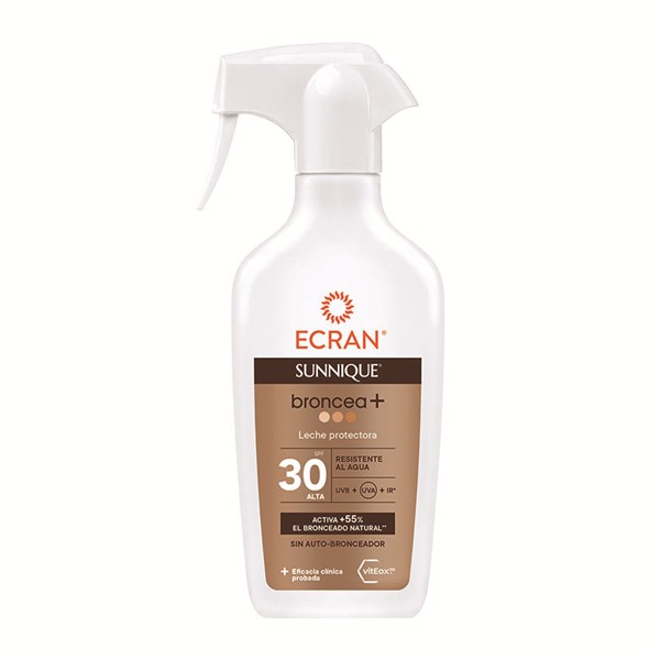 Broncea+  Pistola leche protectora Invisible SPF30 270 ml. Ecran Sunni