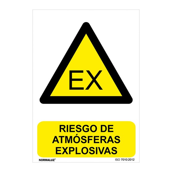 SE&Ntilde;AL PELIG ATMOSFERAS EXPLOS 210X300MM