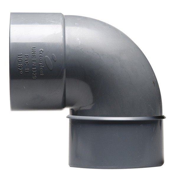 ACC.PVC. CODO MACHO-HEMBRA 110-87&ordm;