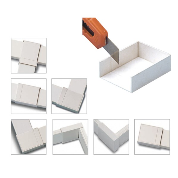 ACCESORIOS CANALETA BLAN 10X16 MM.