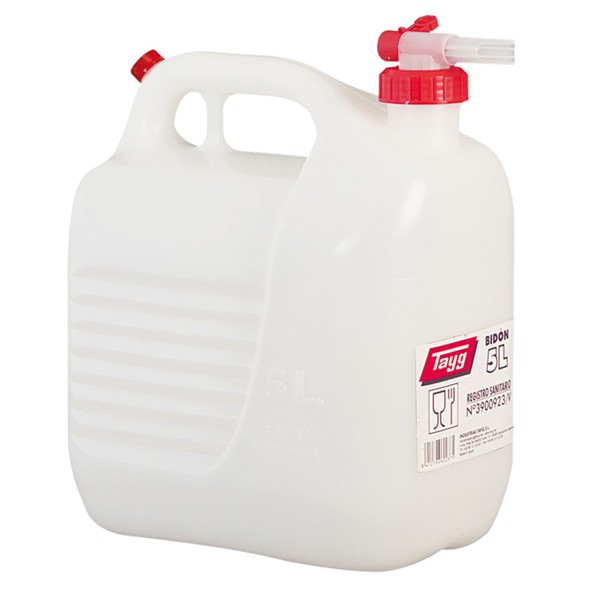 BIDON ALIMENTARIO 20 L. TAPON/GRIFO