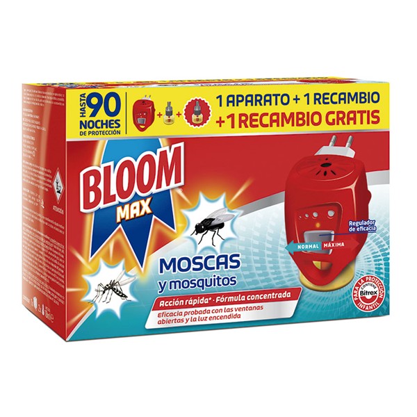 Bloom mosquit. elec.liq.1ap+2 rec. max