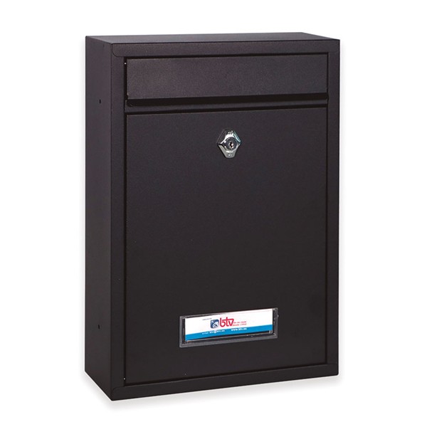 Buzon metalico exterior. Mod. Bermeo Negro.