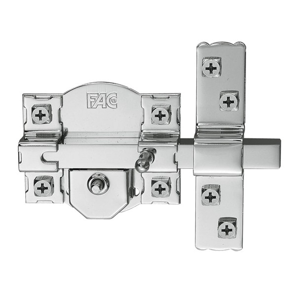 CERROJO 300-R/80 NIQUEL FAC