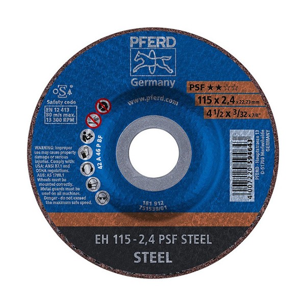 DISCO C.ACERO EH 115-2,4 A46 P PSF