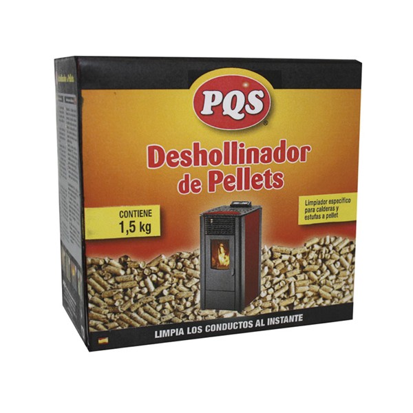 Dsehollinador estufas pellet 1,5 Kg.