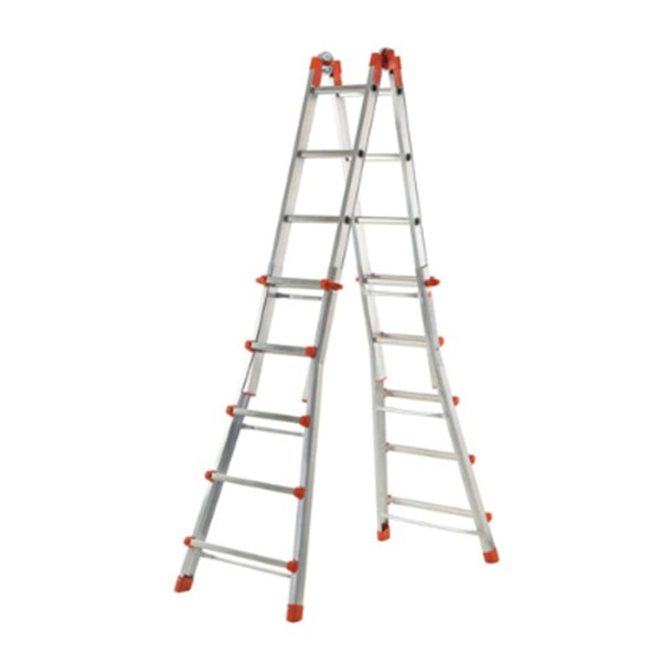 ESCALERA TELESCOPICA TRANSFORMABLE 6X4 PELD.