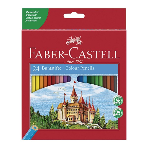 ESTUCHE 24 LAPICES COLORES F. CASTELL