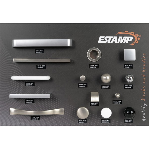 EXPOSITOR POMOS/TIRADORES ESTAMP