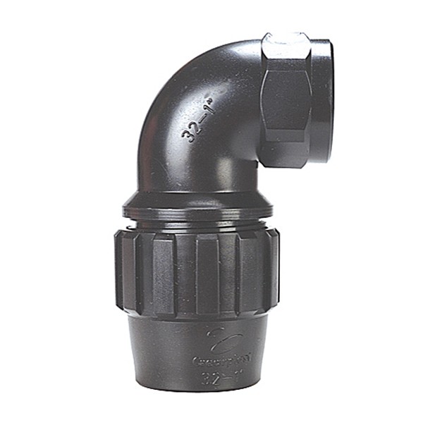 FITTING PE. CODO ROSC.HEMBRA 90&ordm; 32-1"