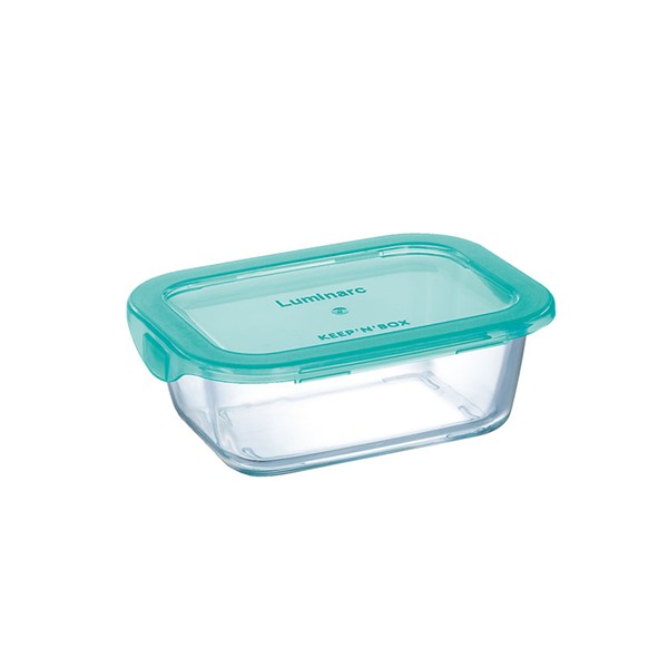 FUENTE VIDRIO RECTANGULAR 19CM KEEP BOX