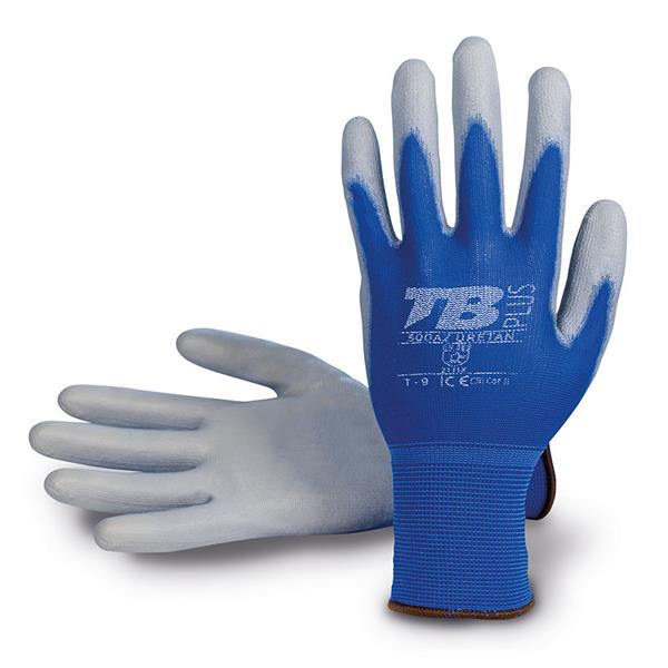 GUANTE SOPORTE NAILON R/POLIUR. T/10