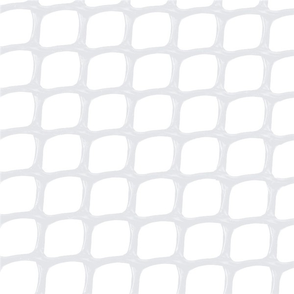 MALLA PLASTICO CUAD.10X10 BLAN.25M.INTERMAS