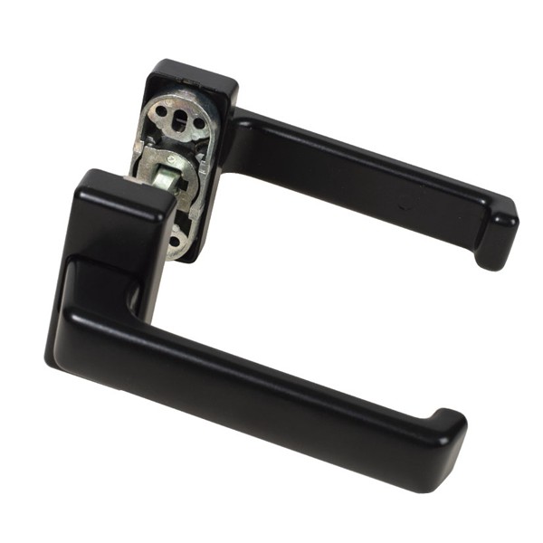 MANUBRIO ALUMINIO LACADO NEGRO M.20 2UNID.