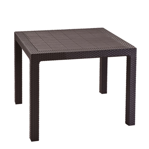 MESA QUARTED MARR&Oacute;N 94X94 CM