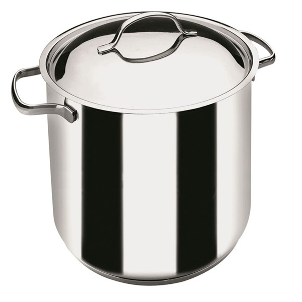OLLA SUPER ALTA 28 CM ACERO INOX Modelo Basic